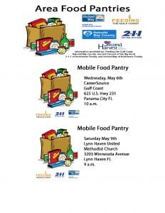 image of Mobile Food Pantry dates and locations in the community